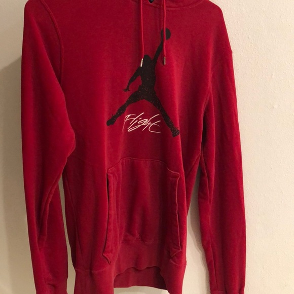 Jordan Other - Like New Red Jordan Flight Hoodie